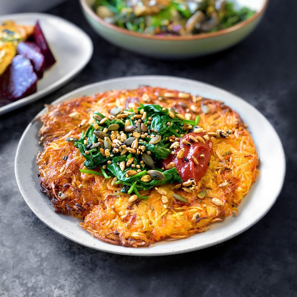 root veggie rosti